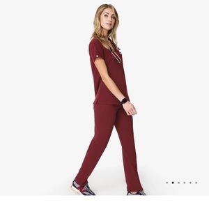 Burgundy FIGS Size L/XL